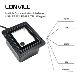 LONVILL impermeable incrustado escáner de código QR lector de escáner de código de barras 2d, escáner de código de barras 2d inalámbrico para la venta - Product Image 2