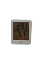 Thermo-hygromètre numérique YZ6054 avec rétroéclairage, moniteur de température et d'humidité intérieure, enregistrement des valeurs minimales/maximales, indicateur de confort