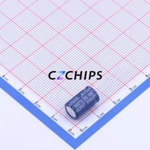 Condensador Electrolítico de Aluminio de Montaje Pasante ERS1JM121F12OT, Componente de Montaje Pasante (THT), D8xL12mm 120uF 20% 63V 8mm - Product Image 2