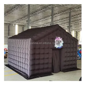 Backyard inflatable-nightclub tent night club party inflatable disco light inflatable nightclub cube tent