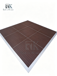 Pista de Baile Fácil de Instalar, Pista de Baile Personalizada con Panel de Madera para Bodas y Fiestas - Product Image 1