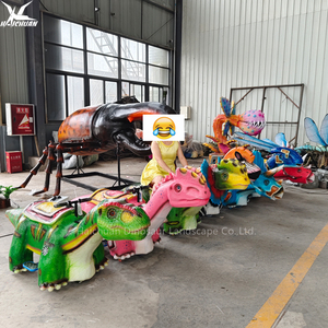 Nhà cung cấp vàng Pin điện hoạt động vui chơi giải trí cử động đi xe khủng long động vật xe đồ chơi khủng long đi xe tay ga cho trẻ em - Product Image 4