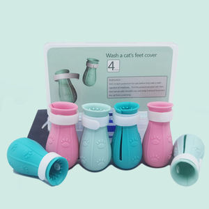 Chaussures de protection réglables en silicone pour chat, vente en gros - Product Image 4