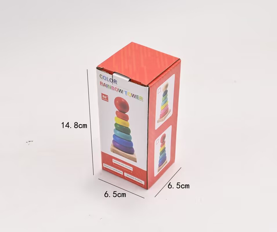 กล่องสีรุ้งทรงหอคอย