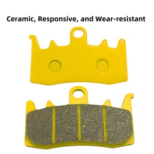 Plaquettes de frein pour moto à prix fabricant, plaquettes de frein en céramique, réactives, résistantes à l'usure et à la chaleur - Product Image 6