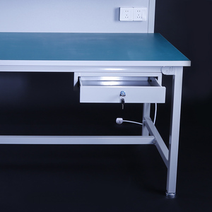 Mesa de Trabajo Antiestática ESD de Una Cara 2024 con Deflector y Cajón para Uso en Almacenes, Nueva Condición, Línea de Ensamblaje, Venta al por Mayor - Product Image 4