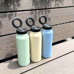 Portavasos Magnético Personalizado con Logotipo, Botella de Acero Inoxidable Aislada de 24 oz, Taza de Viaje para Gimnasio - Product Image 3