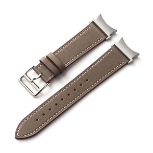 Bracelet en cuir véritable ShanHai pour <span class=keywords><strong>Samsung</strong></span> Galaxy <span class=keywords><strong>Watch</strong></span> Series 6 <span class=keywords><strong>5</strong></span> 4 44mm 40mm 6 Classic 47mm 43mm <span class=keywords><strong>5</strong></span> Pro 4 Bracelet de montre classique - Product Image 6