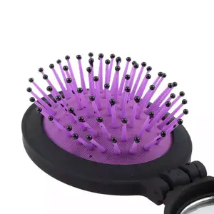 Brosse à cheveux Offre Spéciale Nylon Poils de sanglier avec miroir