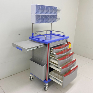 Chariot médical Shengdong, chariot mobile personnalisable, sous-banc de travail caché, chariot de soins infirmiers portable, chariot à médicaments, grande poubelle 1 - Product Image 1