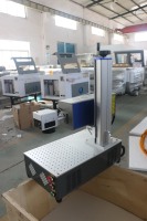 Bouton de corne de vache machine de marquage laser RF Tube Co2 Marqueur CRD DAVI BOST avec 20 Spot Lumineux RC2808 Sino Galvo Tête Double Points Rouges