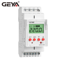 Dispositif de protection contre les surtensions et les sous-tensions GEYA Manufacture GRV8-SP 8A 70V-650V avec affichage numérique LCD et relais de tension réglable
