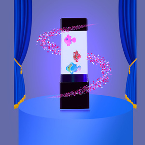 J & R, gran oferta, luces cambiantes de colores, lámpara de escritorio <span class=keywords><strong>Led</strong></span> de 9,5 ", decoración de <span class=keywords><strong>luz</strong></span> nocturna, acuarios para medusas - Product Image 5