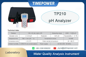 Analyseur de <span class=keywords><strong>pH</strong></span> <span class=keywords><strong>portable</strong></span> industriel TIMEPOWER TP210, précision 0,02, plage de <span class=keywords><strong>pH</strong></span> 0-14,0, <span class=keywords><strong>instrument</strong></span> d'analyse de la qualité de l'eau, boîtier en plastique - Product Image 6