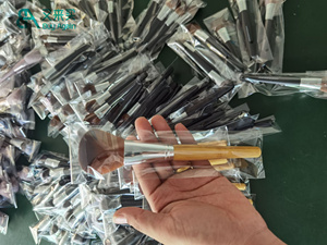 En gros haute qualité vegan marque privée logo personnalisé brosse cosmétique unique pinceaux de <span class=keywords><strong>maquillage</strong></span> pour le <span class=keywords><strong>maquillage</strong></span> - Product Image 4