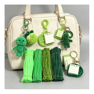 Matériel artistique éducatif DIY, fil chenille velours pour projets créatifs et belles décorations florales en fil chenille. - Product Image 3