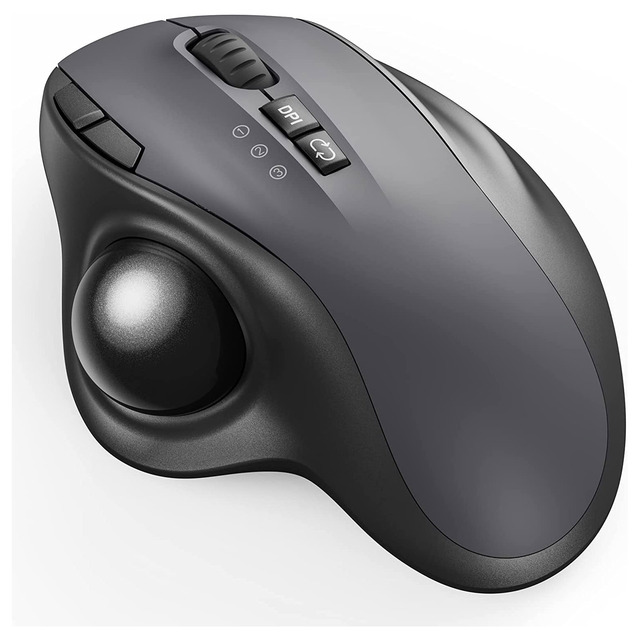 High Quality Gaming Mini 3D Waterproof Wireless Trackball Mouse with 4 Buttons and Optical Tracking for Business Use