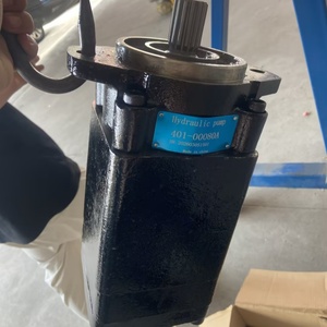 อะไหล่รถตักล้อยาง DL300 401‑00156 400916‑00971 ปั๊มเกียร์ไฮดรอลิก ปั๊มใบพัดสามใบ ชิ้นส่วนเครื่องจักรก่อสร้าง 401‑ - Product Image 1