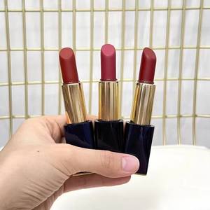 <span class=keywords><strong>Rouge</strong></span> à lèvres de luxe noir et or, style tendance, hydratant, mat, longue tenue, waterproof, cosmétique - Product Image 5