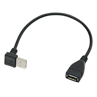 Échantillon Gratuit Câble de Charge USB 2.0 Mâle-Ampoule (A) vers Femelle (A) Personnalisé avec Gaine en PVC et Blindage Tressé pour Appareil Photo et Ordinateur