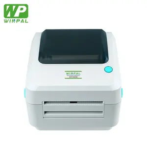 WINPAL WP300B Imprimante thermique d'étiquettes d'expédition e-commerce 4x6 pour impression HD Support BT Wifi Imprimante d'étiquettes d'adresse