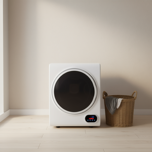 Secadora de Ropa Portátil Compacta de 2.5 kg y 120 V con Pantalla LED, Mini Secadora Doméstica Blanca - Product Image 2