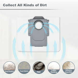 Sacs à poussière de grande capacité 3L compatibles avec le robot aspirateur <span class=keywords><strong>Roborock</strong></span> <span class=keywords><strong>S7</strong></span>, <span class=keywords><strong>S7</strong></span> MaxV Ultra, S8 +, S8 Pro Ultra, Q7 +, Q5 +, T8 <span class=keywords><strong>Plus</strong></span> - Product Image 5