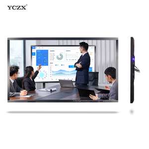โรงงาน YCZX จำหน่ายไวท์บอร์ดมัลติทัช หน้าจอมัลติมีเดียแบบอินเทอร์แอคทีฟ สมาร์ทบอร์ดขนาดเล็ก สำหรับการประชุมและการสอน รุ่น YC320-JX Led - Product Image 5