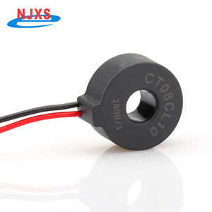 Transformador de Corriente Miniatura NJXSE DL-CT08CL10 2000/1, Bobina Toroidal Pequeña, Transformador de Corriente Alterna CT 5A 10A 20A 30A 50A 60A - Product Image 2