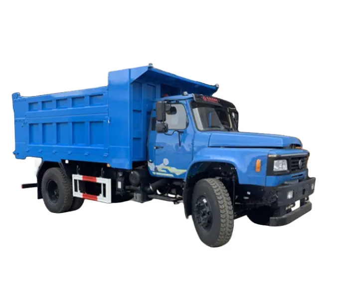 4x2ダンプトラックロングヘッドティッパー安いダンプトラック山岳地帯のための特別なダンプトラック