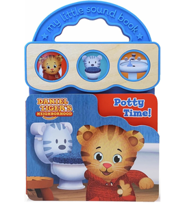Libro Interattivo Sonoro con Pulsanti per l'Addestramento al Vasino di Daniel Tiger - Libro Educativo per Bambini con Copertina Rigida - Product Image 1
