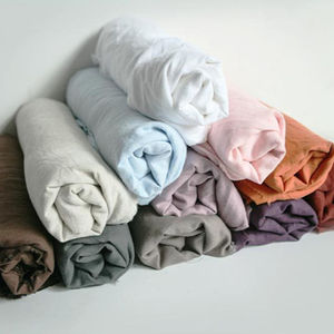 Vải lanh hữu cơ 100% nguyên chất để may áo sơ mi, đầm, áo thun, đồ mặc nhà, đồ ngủ - họa tiết nhuộm sợi - dành cho bé trai và bé gái - Product Image 3