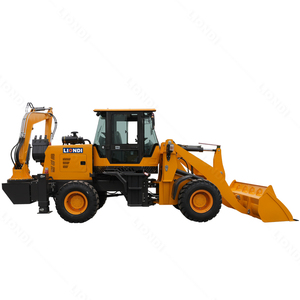 4WD Backhoe Loader Multi-functional Backhoe Excavator Heavy Duty <strong>Tractor</strong> With Excavator and Loader - Product Image 6