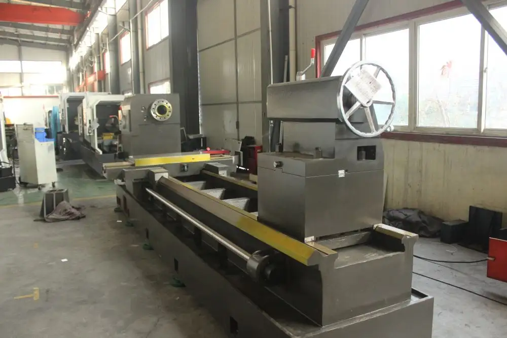 Con vendedores de energía, máquina de torno Cnc, equipo de máquina herramienta Cnc Horizontal de corte pesado grande 6180 para piezas de trabajo tipo disco