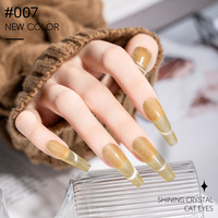 Vernis à ongles en gel KUDAN, tendance, vente chaude, vernis à ongles en gel pailleté œil de chat pour la beauté des ongles, vernis à ongles magnétique œil de chat à faire tremper
