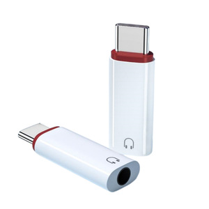 Adaptador de Audio de 3.5mm Hembra a Tipo C de 8 Pines, Convertidor OTG AUX, Nuevo, para Teléfonos Móviles, para Auriculares con Cable - Product Image 1