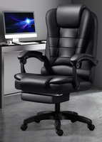 Chaise de bureau confortable pour la maison, chaise de direction réglable avec fonction inclinable, chaise professionnelle ergonomique pour usage prolongé