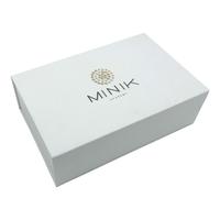 Boîtes d'emballage en carton de qualité supérieure en forme de livre pour perruques, extensions de cheveux, sérums de soin de la peau, vernis à ongles, huiles - Personnalisables