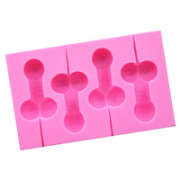 Lollipop Silikon-Fondantform Schokoladen-Kuchendekorationsform DIY Backwerkzeug