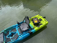 Moteur électrique de pêche à la traîne pour kayak à pédales, haute vitesse et utilisation facile avec arrêt à un bouton, 55LBS 65LBS 12V/24V CE
