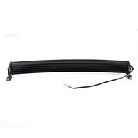 Barre lumineuse LED incurvée de 22 pouces 120W à double rangée d'indicateurs de travail faisceau ponctuel pour conduite tout-terrain 4x4 SUV camion bateau voiture ATV 12V 24V