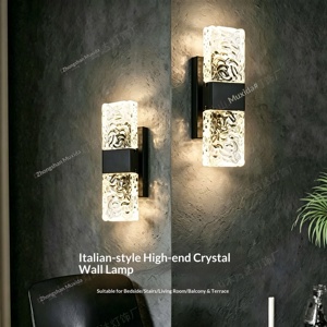 <b>Light</b> Luxury Italian Style Minimalist High-end Master Bedroom <b>Bedside</b> Wall Lamp Staircase Outdoor Balcony Entrance Decoration - Product Image 2
