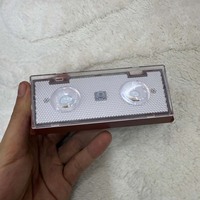 10 Paket Lampu Dinding Tenaga Surya IP65 Tahan Air Lampu LED untuk Dek, Kolam Renang, Tangga, Pagar, Dekorasi Halaman Belakang