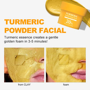 <span class=keywords><strong>Masque</strong></span> Moussant Exfoliant au Curcuma Carbonaté pour le Visage – <span class=keywords><strong>Masque</strong></span> Coréen <span class=keywords><strong>à</strong></span> l'Argile et <span class=keywords><strong>à</strong></span> l'<span class=keywords><strong>Oxygène</strong></span> au Curcuma - Product Image 5