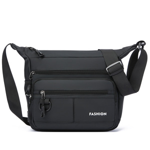 Fashion <b>Men</b> Casual Crossbody Bag Lightweight Oxford Shoulder Bag Multi Compartment Daily Travel Messenger <b>Purse</b> - Product Image 2
