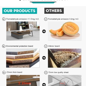 Contemporary Modern Executive Office <b>Desk</b> Convertible & Extendable Contemporary Office Furniture - Product Image 3