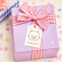 Autocollants découpés à la forme de chaton Sweet Expression, autocollants décoratifs adhésifs pour emballages cadeaux, enveloppes, articles faits à la main