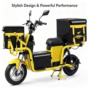 2026 Hot Sale 800W Delivery Bike for Adults City E-Bike 3 Speed Lithium Rear <b>Hub</b> Motor LCD Display Carbon - Product Image 1