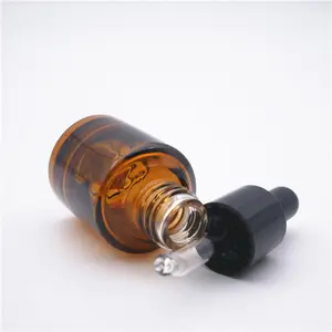 Dropper Bottle Fancy Empty Small Colored Glass Perfume Oil Dropper Bottle 15ml