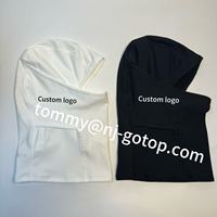 Masque de ski personnalisé avec votre logo, séchage rapide, qualité supérieure, tissu polyester élasthanne haute élasticité, masque facial sportif durable pour le ski et les activités de plein air